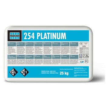   LATICRETE 254 PLATINUM - Ragasztó, C2TE S1, 20mm-ig, SZÜRKE 25 KG