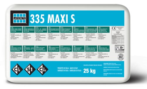 LATICRETE 335 MAXI S - Ragasztó, C2TE S1 20 mm-ig, SZÜRKE 25 KG