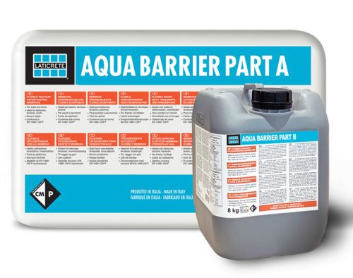 LATICRETE AQUA BARRIER - A Komponens Vízszigetelő Membrán, 25kg