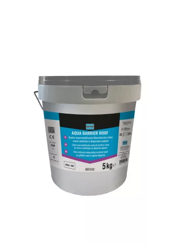 LATICRETE AQUA BARRIER ROOF - Szálerősített Folyékony Tetőszigetelő Membrán, Szürke (GREY), 20 KG