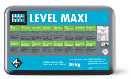 LATICRETE LEVEL MAXI - Önterülő Aljzatkiegyenlítő, 30 mm-ig  - Paletta 48 x 25 kg