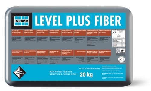 LATICRETE LEVEL PLUS FIBER - Önterülő Aljzatkiegyenlítő Szálerősítéses, 50 mm-ig, 20kg