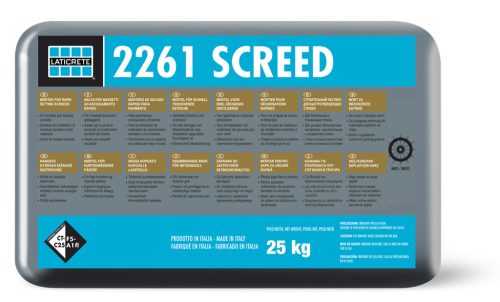 LATICRETE 2261 SCREED - Gyorsan Száradó Esztrich, Kül- és beltérre, 25kg