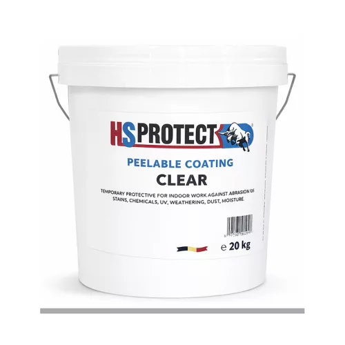 HS Protect Clear – Átlátszó lehúzható védőfólia bevonat (peelable coating), 5kg