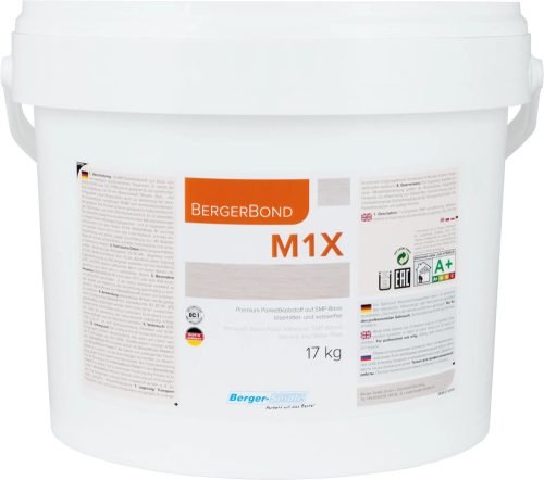 BergerBond® M1X - egykomponensű szilánbázisú elasztikus ragasztó - 21kg