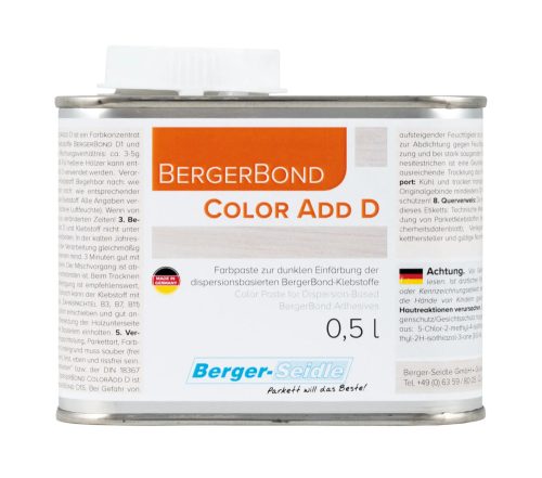 BergerBond® ColorAdd D - diszperziós ragasztó színező - 500ml