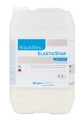 AquaSeal ElasticStar - Kétkomponensű elasztikus lakk pvc padló lakkozására - Paletta 60 x 5.5 Liter, matt