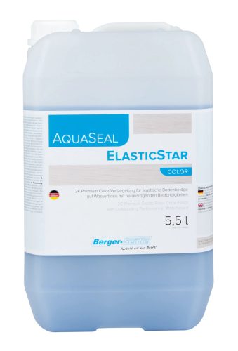 AquaSeal ElasticStar Color - Kétkomponensű színes elasztikus lakk pvc padló lakkozására -Paletta 60 x 5.5 Liter, matt