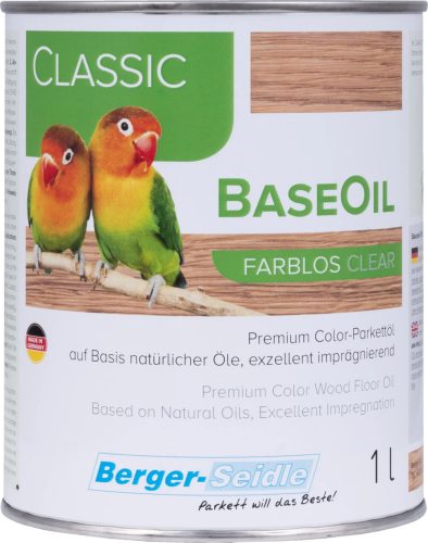 Classic BaseOil - Fapadló olaj - Paletta 63 x 5 Liter, Natur