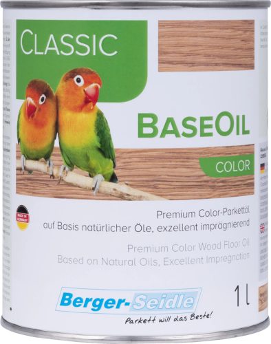 Classic BaseOil Color - Színes fapadló olaj - 1L, Zitronengelb / Lemon