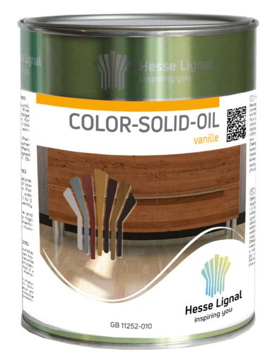 COLOR-SOLID-OIL - Színes Olaj Bútorokhoz és Parkettákhoz, Vanille - Paletta 384 x 1 Liter