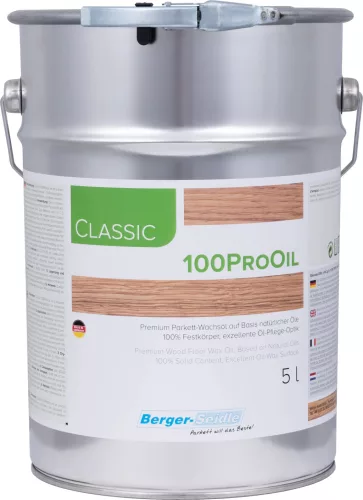 Berger-Seidle Classic 100ProOil olajviasz impregnáló bevonat – 5 L