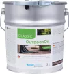 Classic OutdoorOil® Color - Kültéri színes fapadló olaj - Paletta 280 x 1 Liter, Természetes fehér (Naturweiss)