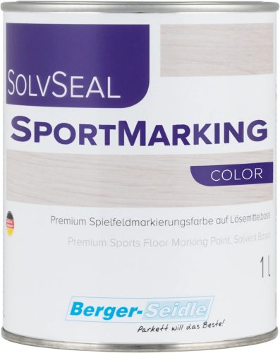 SolvSeal KH SportMarking Color - Oldószeres sportpálya vonalfesték - 1 Liter, Sárga 