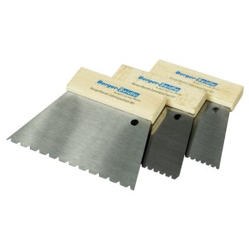 BergerTool Zahnspachtel - Fogazott kenőlemez, A2 (10db)