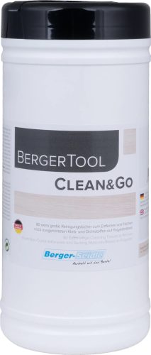 BergerTool Clean & Go - Univerzális tisztítókendő, 80 darabos