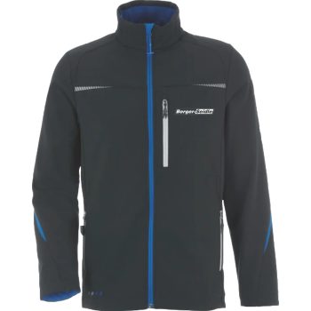  Berger-Seidle STRAUSS Softshell Jacket Motion Blue, XS