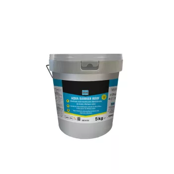   LATICRETE AQUA BARRIER WHITE ROOF FR - Fehér, Szálerősített Folyékony Tetőszigetelő Membrán, 5 KG