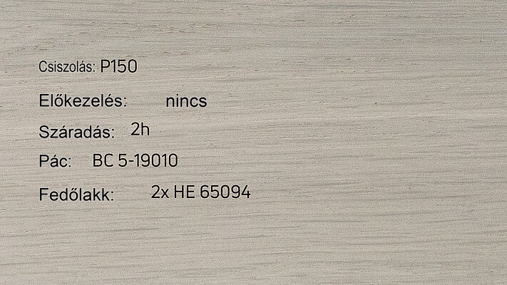 Előkezelés nélkül