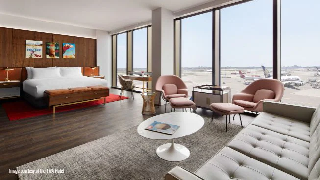 LATICRETE termékek alkalmazása a TWA Hotel projektben